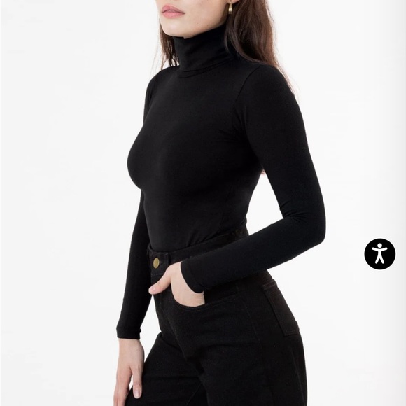 NWT Los Angeles Apparel turtlenecks - Picture 2 of 3